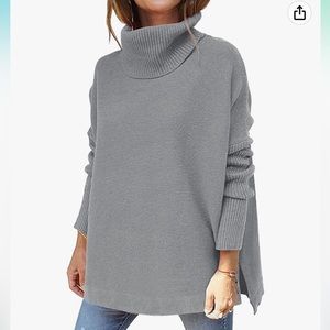 Oversized turtleneck sweater size L